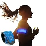BOOMIE【瞬間装着】ランニング ライト 高輝度 LED 反射バンド 充電式 ウォーキング 散歩 夜 事故防止 安全対策 視認性アップ (
