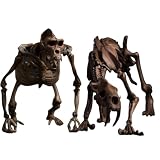 HiPlay 101TOYS 1/12 ポケットスピリッツシリーズ「ゴリラ＆サーベルタイガー スケレトン素体 オリジナルカラー版 ES004C 可動フィギュア 塗装済み 完成品