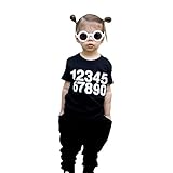 AmazingDeal 子供服 男の子 女の子 長袖 春秋 夏装 上装下装2点綿製品 シンプル トップス ロングパンツ 衣装 (90（1-2才）)