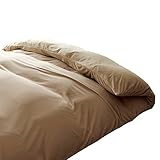 (セシール)cecile 掛け布団カバー マイクロフリース掛け布団カバー オークベージュ ダブル CR-753 CR-753