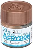 GSIクレオス アクリジョン ウッドブラウン 10ml 模型用塗料 N37