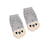 ノーブランド品 2ペア　2-4歳　ベビー　赤ちゃん　滑り止め　秋冬向け　暖かい　ソフト　コットン　吸汗防臭　ソックス　靴下