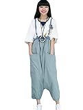 （モダンミス）Mordenmiss デニムオーバーオール レディース ゆったりワイドパンツ ゆったり ライトブルー13