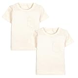 Dordor & Gorgorオーガニックカラーコットンベビーメッシュ夏Tシャツ カラー: ベージュ