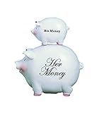 Young 's His Money /お金セラミック貯金箱、8インチ 7x4 26134