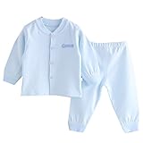 Snone子供 新生児 秋服 ベビー肌着 コーマ綿 肩開きセット 66cmから90cmまで ルームウェア