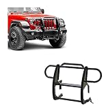 ブラックホースグリルブラシ バンパーガード モジュラーブラック 2020-2023 Jeep Gladiatorに対応 | 2018-2023 Jeep Wrangler-17JPJLMA