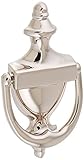 Baldwin 0102140 Colonial Door Knocker, Bright Nickel by Baldwin