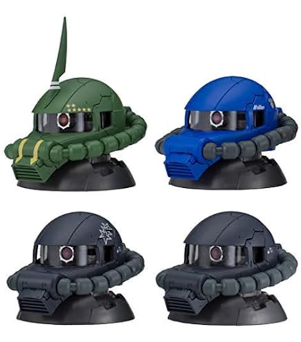 Amazon | 機動戦士ガンダムEXCEED MODEL ZAKU HEAD 4(BOX) 9個入