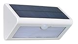KIYOYO 38個高輝度　LED ソーラーLEDライト センサー搭載 アウトドアライト 夜間自動点灯 表玄関/壁掛け/パーク/ガーデン/庭などに照明用 4400mAh充電式ソーラーライト白(色温度 