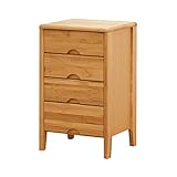 ミニクル チェスト 木製 アルダー無垢 4段 幅40cm ナチュラル -
