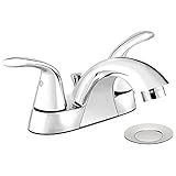 Belanger eby74wcpバスルームシンク蛇口2-handlesと4インチCenterset、ポリッシュクローム