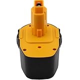 ERJER DC9091 デウォルト 対応 14.4V 互換 バッテリー 2000mAh 2.0Ah 652345-01 for Dewalt DC9094 DE9038 DE9091 DE9092 