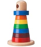 Colorful Wooden Stacking Rings Mula by Ikea [並行輸入品]