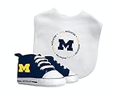 Baby Fanatic Bib with Pre-Walkers, University of Michigan by Baby Fanatic