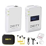Deity Pocket Wireless 2.4GHzワイヤレスマイクシステム 1台送信機・1台受信機セット 回転式有機ELディスプレイ付