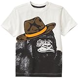 ジンボリー GYMBOREE/ ゴリラティ ホワイト トップス半袖Tシャツ 4歳【並行輸入】