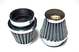 汎用 パワーフィルター 50 mm 2個 セット 【ADVANTAGE】 エアー クリーナー バイク (50mm（2個）)