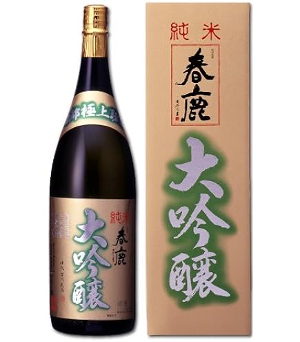 Amazon.co.jp: 春鹿 純米大吟醸 金ラベル 720ml : 食品・飲料・お酒