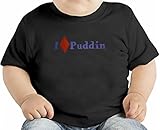I love pudding オーガニックベビーTシャツ 12 - 18 Months