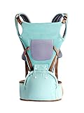 Happylifehere 抱っこひも ベビー 赤ちゃん ベビーキャリア 新生児 夏 メッシュ ひんやり 0～36ヶ月 おんぶひも 多機能 疲れにくい ブルー TYPEA