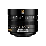 Brightin Star 50mm F0.95 大口径 標準レンズ MF 単焦点レンズ パナソニック&オリンパス M43マウントに対応 APS-C ミラーレス用 パナソニック&オリンパス カメラ G7 GX85 GX9 G95 GH5 GH6 G100 G9 E-P1 E-P2 E-P3 E-P5 E-P7などM43マウント ミラーレスカメラ用 ブラック