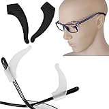 bihood Lite眼鏡ホルダー眼鏡スタンド眼鏡鼻パッド眼鏡フレームホルダー眼鏡修理キットイヤリングフックEyewearサングラスTipスポーツRetainer