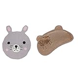 Lovoski 2点　お買い得　幼児　ヘッド　絹　クッション　枕　首休まクール　クマ　夏　蕎麦枕　涼感 寝ござ　と　おもちゃ　フロアマット　ゲーム　遊び　マット　織りニット　プレイマット