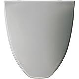Bemis LC212 162 Elongated Closed Front Toilet Seat, Silver by Bemis