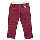 《秋冬春対応》 CHILD CHAMP(チャイルド チャンプ) ボーダーストレッチツイルパンツ 90cm/PP NO.C-271070