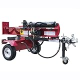 【完成セット品】 HAIGE 薪割り機 粉砕力40トン エンジン 420cc 15馬力 オートリターン機能 縦横兼用 HG-MWR40T