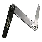 爪切り、liangeryソリッドカーボンスチールつま先と指爪切りブラック、プロフェッショナル爪爪マニキュアカッター ブラック LG-AM0112E