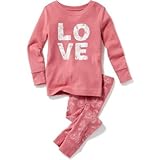 オールドネイビー OLD NAVY/ グラフィック2ピーススリープセット ピンクLove スリープウェア 2歳【並行輸入】