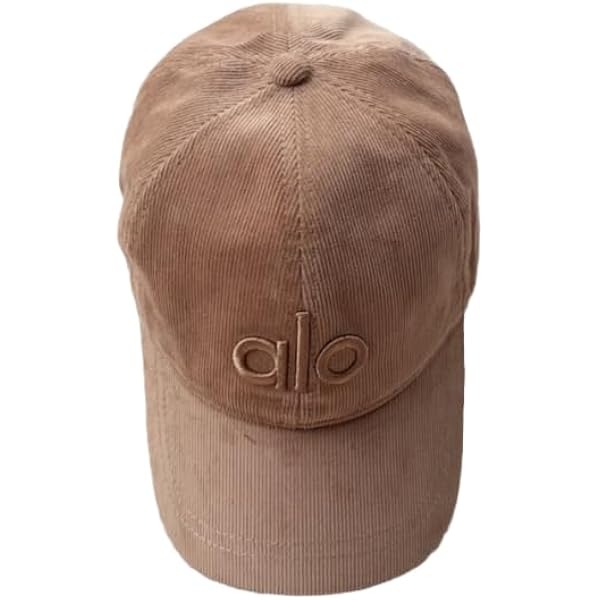Amazon | [ZGHQHCDRH] ALOコーデュロイ キャップ, ブラウン