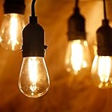 U-Kiss 電球ホルダー ランプ ソケット ランプホルダー LEDストランド 15メートルの長さのワイヤー エジソン インダストリアル 電球なし