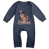 gdlov Moana 1赤ちゃんの男の子女の子キッズ長袖CreeperロンパースボディスーツOnesiesジャンプスーツサイズUSホワイト カラー: ブルー