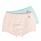 キッズ パンツ 男の子 下着 ジュニアインナーパンツ 無地 シンプル ボクサーパンツ 子供服 前閉じ 男 3-14歳 綿 2枚組 5枚組 (140, B)