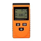 (inkint)液晶ディスプレイ電磁放射線検出器 放射能測定器 電界 磁場検知　範囲仕様5Hz-3500MHz　　樹脂製　イエロー