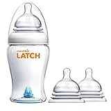 Munchkin Latch 8 Ounce BPA-Free Bottle with Replacement Stage 2 Nipples by Munchkin [並行輸入品]