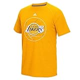 Los Angeles Lakers Youth SolarロゴTシャツ(ゴールド) L