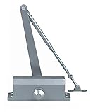 Cal-Royal 420 P Commercial Grade Door Closer, Size 2 Spring, Aluminum [並行輸入品]