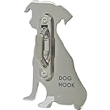壁付けリードフック　「DOG HOOK ドッグフック　[ ジャック・ラッセルテリア ]　」 小中型犬向き 角型