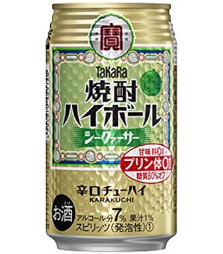 Amazon.co.jp: 宝 チューハイ 焼酎ハイボール シークワーサー 350ml 48