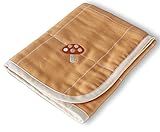 はぐまむ hugmamu 日本製 ガーゼケット 5重 S リトルフレンズ オレンジ (キノコ) 1563A-12