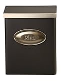 Gibraltar DMVKGV04 Large Vertical Locking Wall Mount Mailbox, Venetian Bronze [並行輸入品]