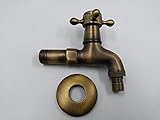 レトロ アンティーク おしゃれ お洒落 かわいい 水道 水栓 蛇口 (ショート)