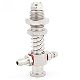 uxcell　真空カップレベルコンペンセーター　シルバートーン　金属素材　50mm長い　10mmのストローク