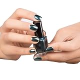 ネイルポリッシュ、tuscomミラーミラーネイルポリッシュメッキシルバー貼り付けメタルカラーステンレススチールシルバーNail Polish forネイルアート US サイズ: 13~15cm カラー