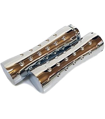 Amazon | ハーレー用1インチハンドルグリップ/ビレットメッキ 