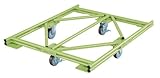 金網パレット台車 ナイロンウレタン車 SC-815WU